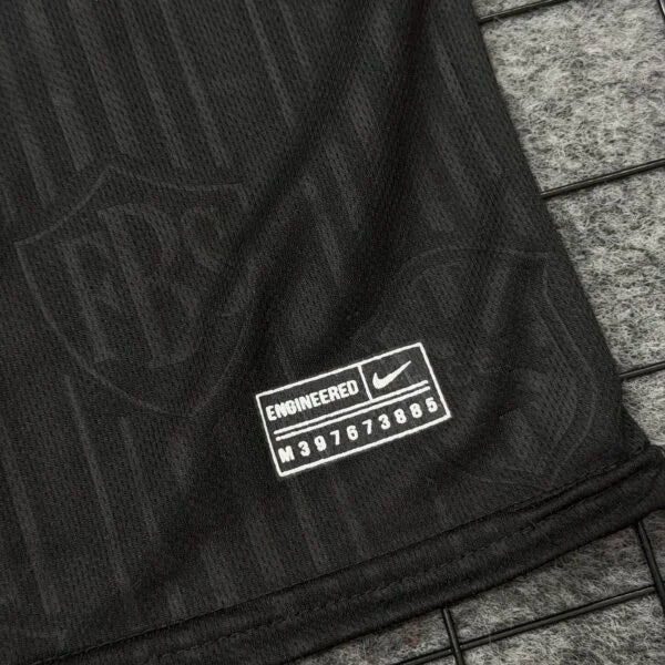 Camisa Seleção Brasileira preta Símbolo Brilhoso