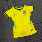Camisa Seleção Brasil Home Copa 2026 Amarela Feminina