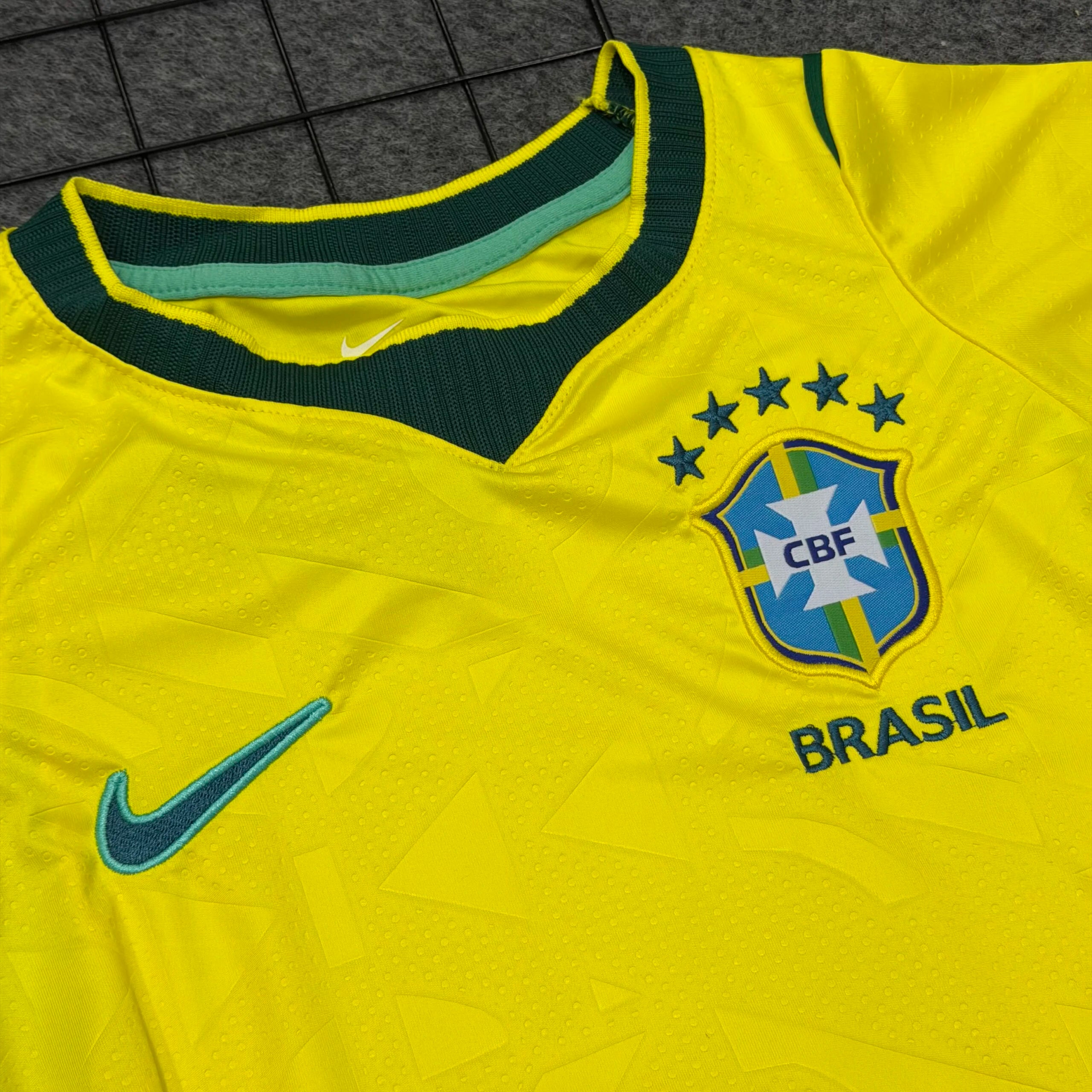 Camisa Seleção Brasil Home Copa 2026 Amarela Feminina