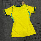 Camisa Seleção Brasil Home Copa 2026 Amarela Feminina