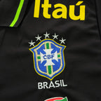 Camisa preta gola polo do Brasil 26/27
