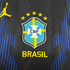 Camisa Seleção Brasil Away Copa 2026 - Masculina - Modelo Torcedor - Azul e Preta