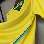 Camisa Seleção Brasil Home Copa 2026- Masculina - Modelo Torcedor - Amarela